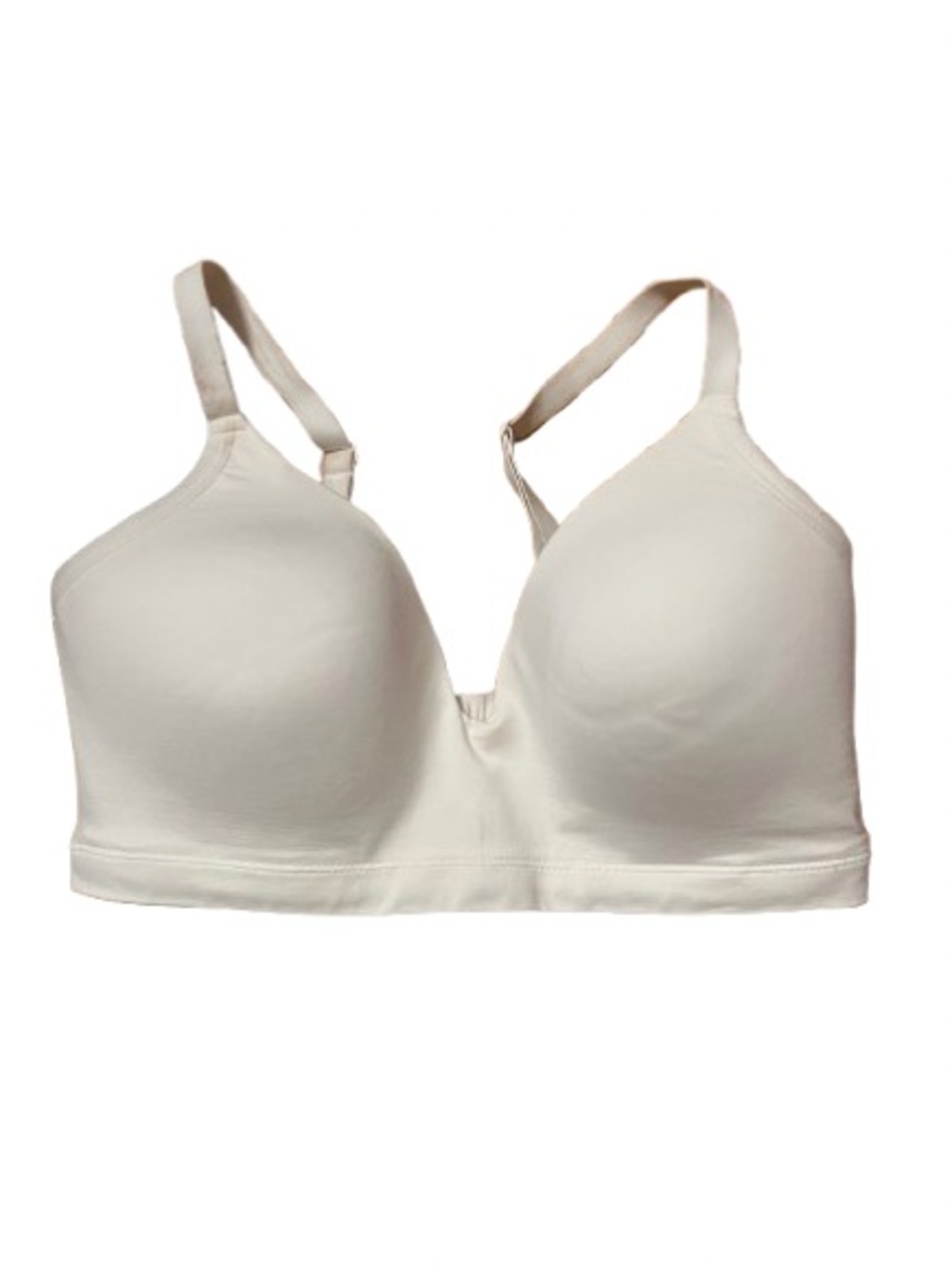 Third Love Seamless Wireless Comfort Bra - Cream Size Large